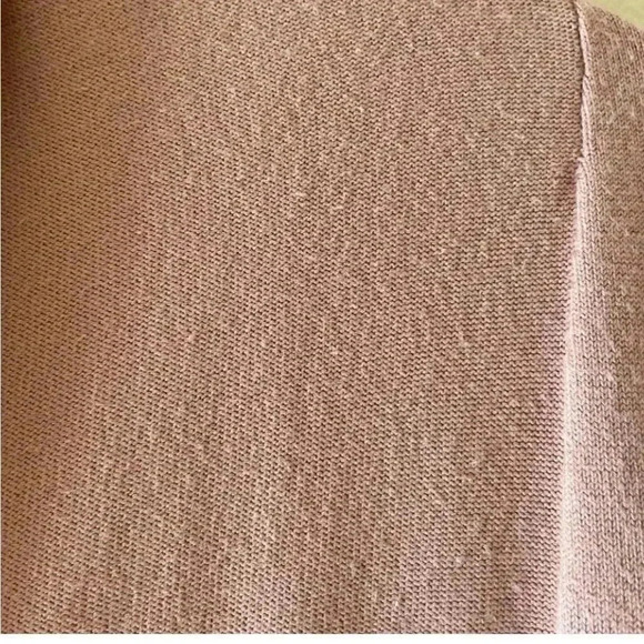 ZARA Knit Shawl Collar Rose Pink Long Sleeves Cardigan Sweater SZ M # 1677 - Picture 9 of 12